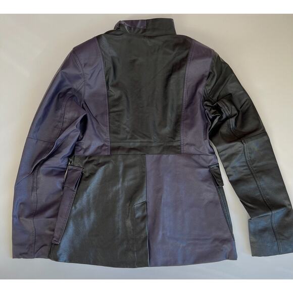 Nike Women’s Air Jordan Full Zip Jacket Black/Purple DJ2716-010 Size S NWT - Picture 7 of 12